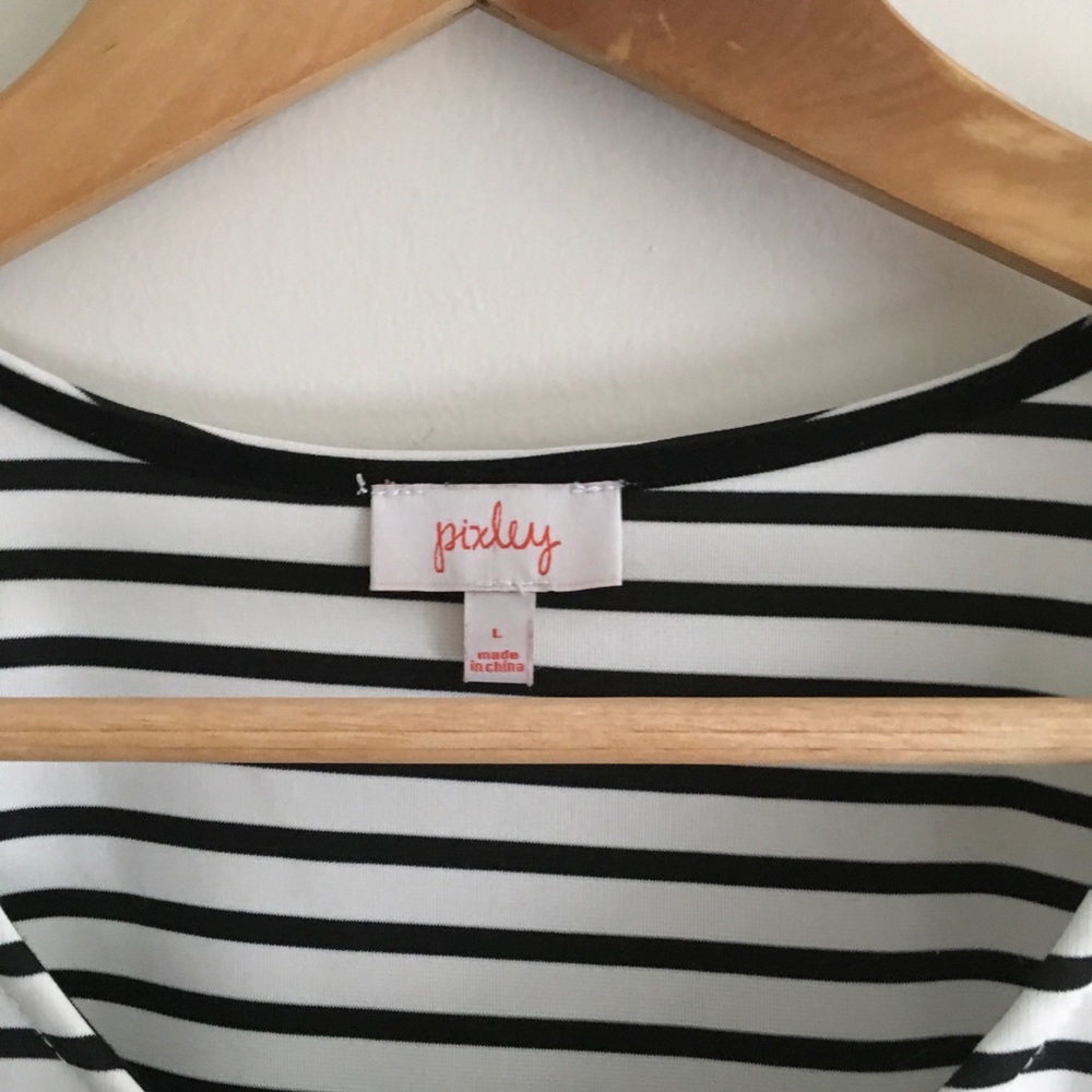 Pixley Striped A-line Stitch Fix Dress - Picture 4 of 4